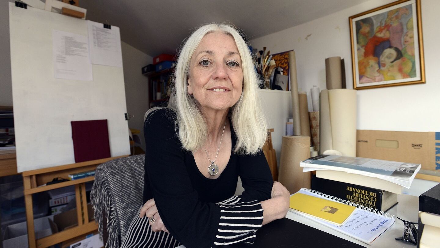 Hennessy Hall of Fame poet Paula Meehan. Photograph:Dave Meehan