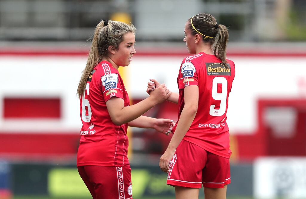 Shelbourne's Champions League campaign is over after a defeat to Valur. Photograph: Bryan Keane/Inpho