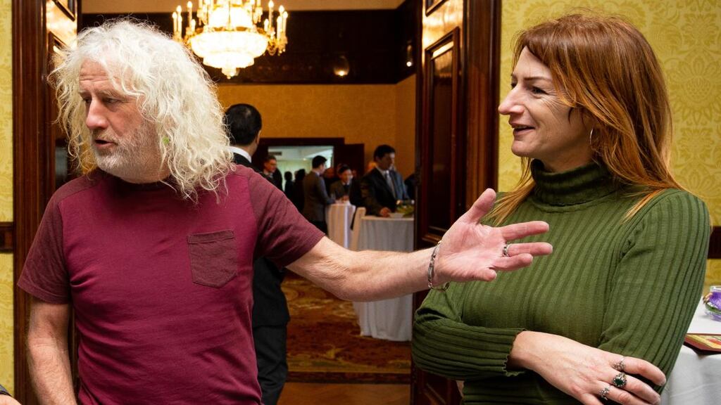 Mick Wallace and Clare Daly. Photograph: Tom Honan