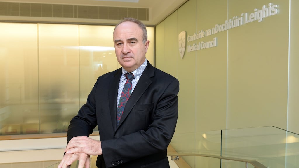 Bill Prasifka, the new chief executive of the Medical Council. He believes the current system is ‘overly formalistic’. Photograph: Eric Luke