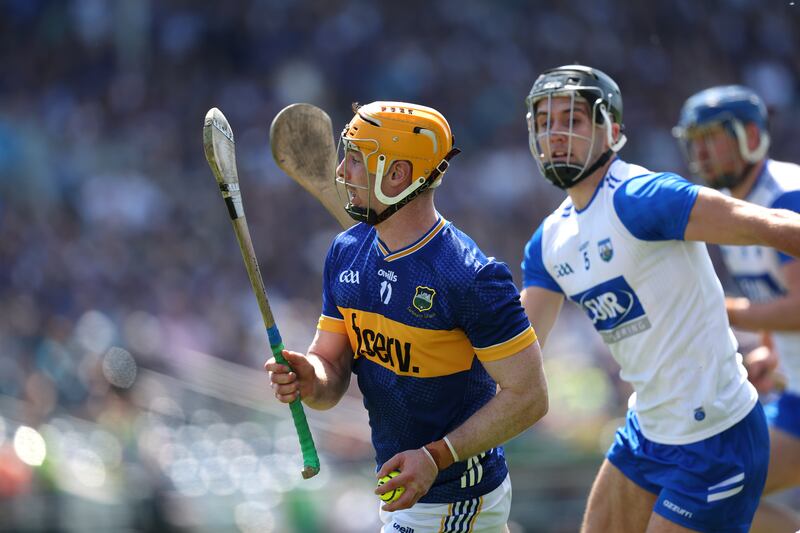 Andrew Ormond assesses his options during last month's Tipperary v Waterford Round 4 match in Thurles. Photograph: Bryan Keane/Inpho