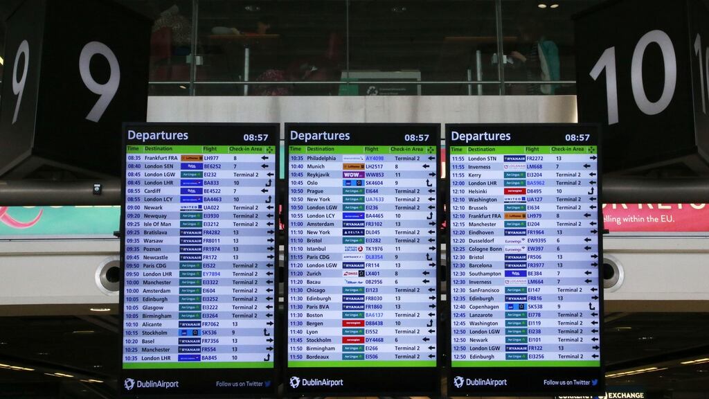 The 15kg of heroin was found hidden in the luggage of a woman in her 50s who had arrived in Dublin Airport from Lahore in Pakistan. Photograph: Nick Bradshaw