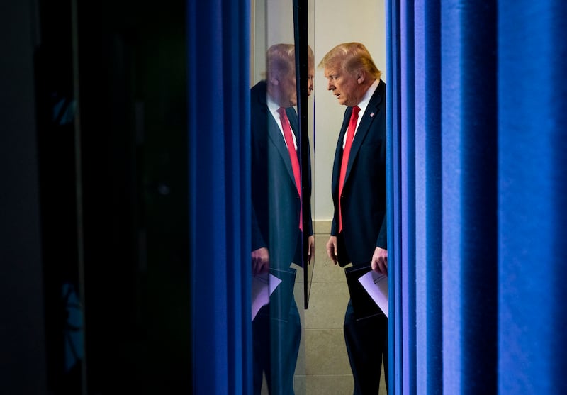 Mary Trump’s memoir sheds new light on her uncle the president and decades of family infighting. Photograph: Doug Mills/New York Times