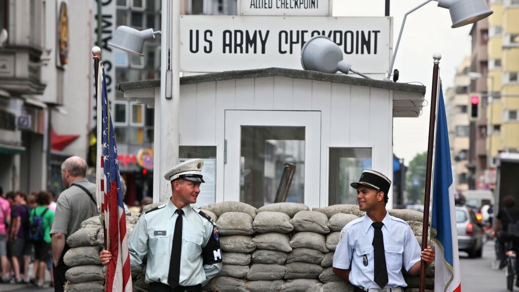 The Cannon bothers most high-profile purchase was in 2007 when they acquired development land at the Checkpoint Charlie site. Photograph: Getty
