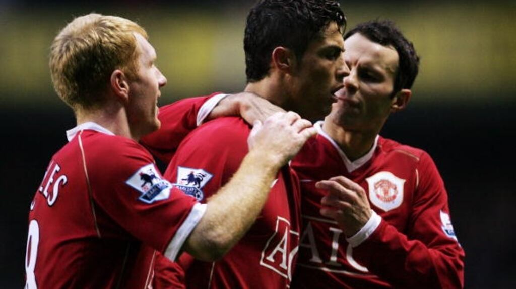 Cristiano Ronaldo: “I don’t need to go out for dinner with Benzema or Bale. What counts is what happens on the pitch.” Photograph: Getty