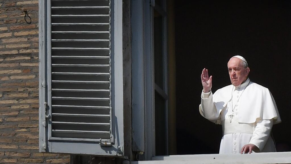 All Catholics suffering from or caring for those with coronavirus are to be granted a plenary indulgence by the Vatican. Photograph: Alberto Pizzoli / AFP via Getty Images