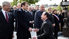 Macron’s victory greeted with remarkably little joy