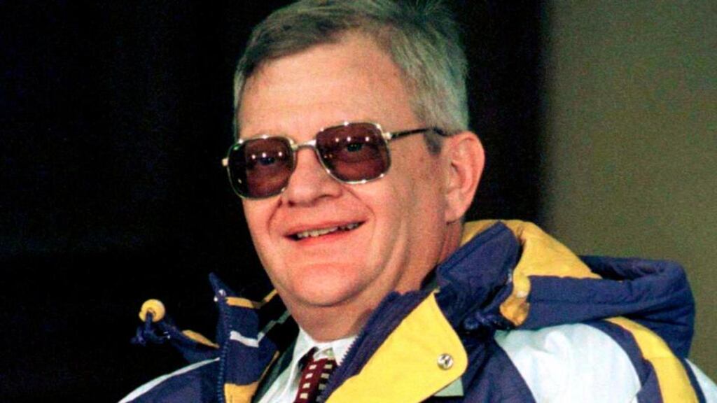 Novelist Tom Clancy is shown in this 1998 file photo. Photograph: Eric Miller/Files/Reuters