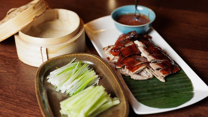 Beijing duck, made with Thornhill duck from Co Cavan, will be roasted in a wood and gas fired oven.