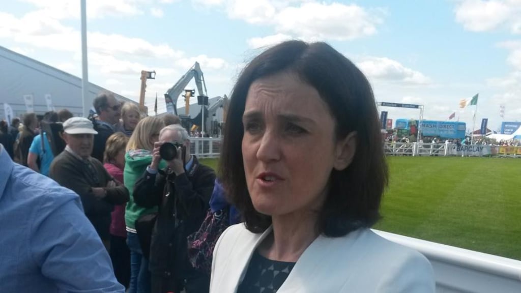 Northern Secretary Theresa Villiers: “The situation looks increasingly grim. No resolution was found at this afternoon’s meeting and time is running out.” Photograph: David Young/PA