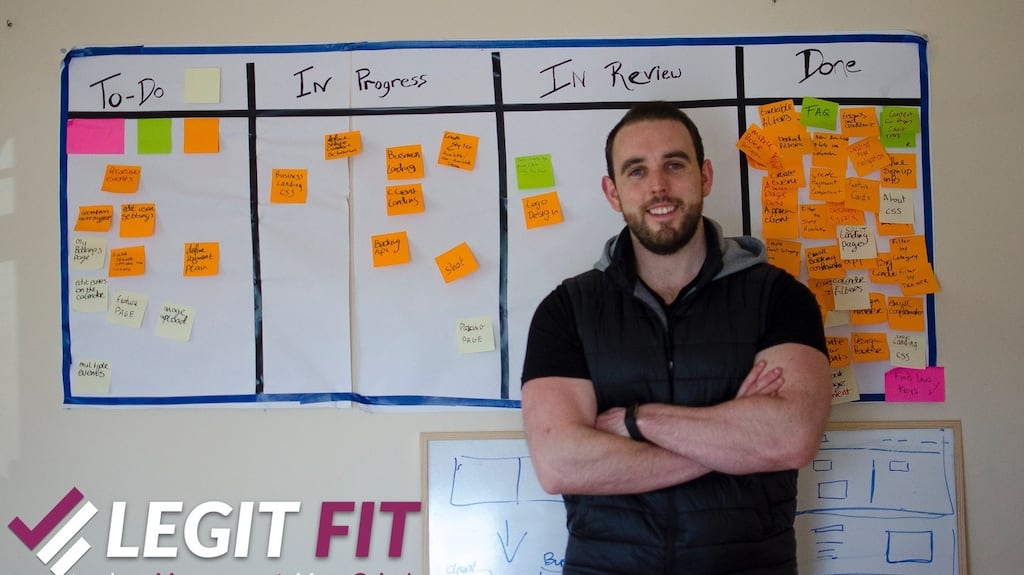 Legit Fit co-founder Ryan O’Neill: “We think our timing is good because there is an influx of people into the fitness area.”