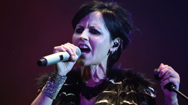 Dolores O’Riordan of The Cranberries performing during the Cognac Blues Passion festival in Cognac in  July, 2016. Photograph: AFP/Getty Images