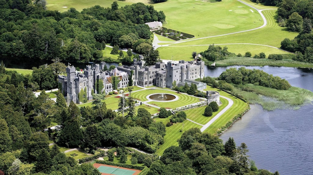 Ashford Castle: The original castle dates back to 1228, when it was built as a stronghold for the Anglo Norman de Burgo family.
