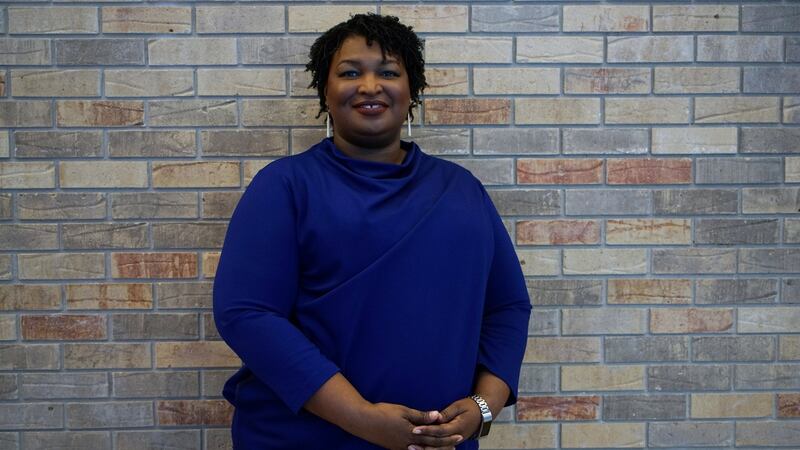Stacey Abrams, the Democratic gubernatorial candidate for Georgia, in Riverdale. Photograph: Lawrence Bryant