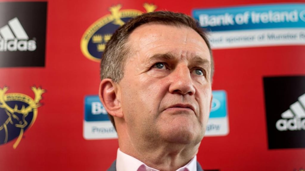 Munster Rugby CEO Garrett Fitzgerald. Photograph: INPHO/James Crombie