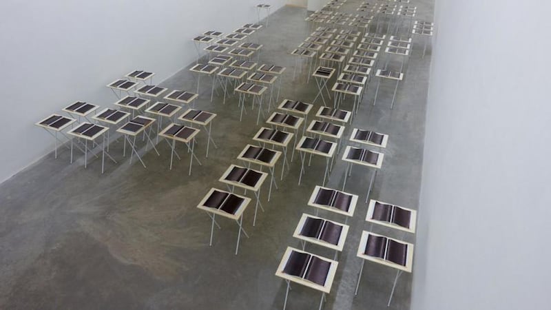 Kathy Prendergast, ‘Atlas’ installation view, Kerlin Gallery