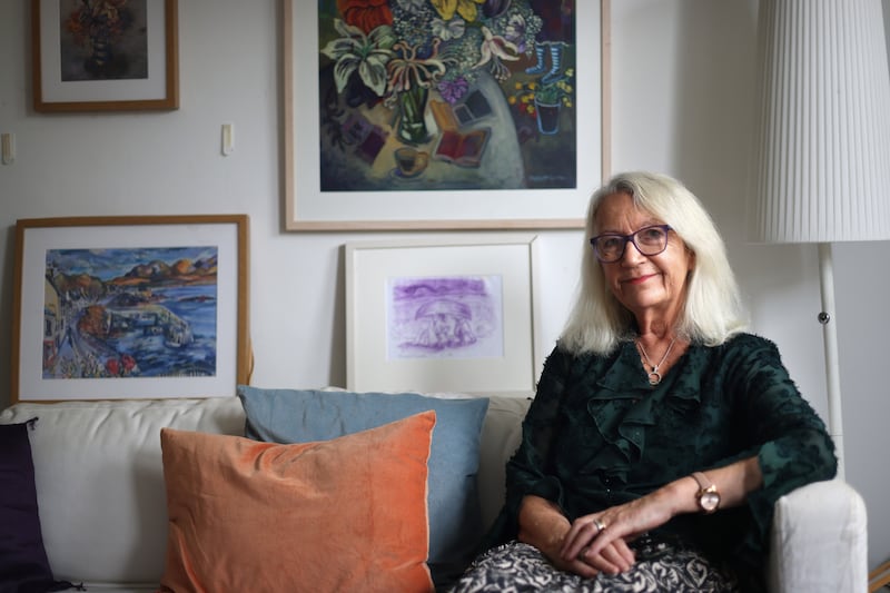 Éilís Ní Dhuibhne at home in Dublin. 'My short stories are closer to my true personality.' Photograph: Dara Mac Dónaill