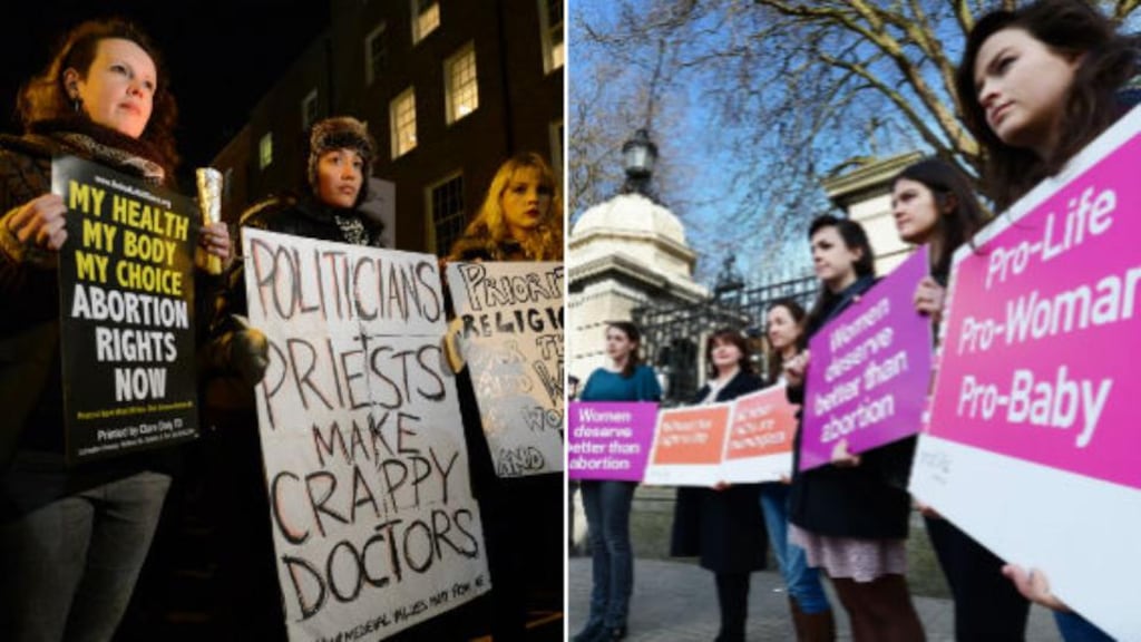 Groups on both side of the abortion debate have expressed their concerns over the Heads of the Bill for the Protection of Life During Pregnancy. Photographs: Alan Betson/The Irish Times