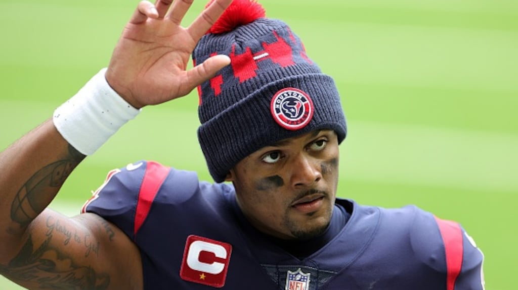 Deshaun Watson is set to face a six-game suspension for violating the NFL's personal-conduct policy. Photograph: Getty Images