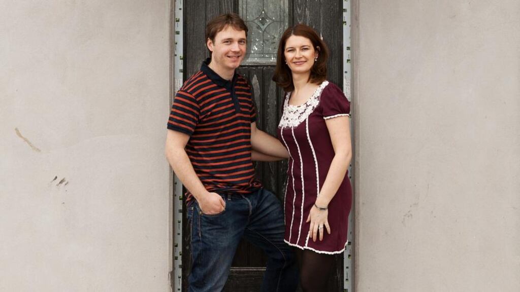 Paul O’Rourke and Claire Healy. Photograph: Paul Sherwood