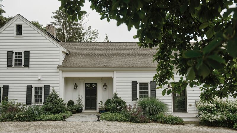 The  circa-1760s farmhouse being restored by  Jonathan Knight in Essex, Massachusetts. Photograph:   Tony Luong/New York Times