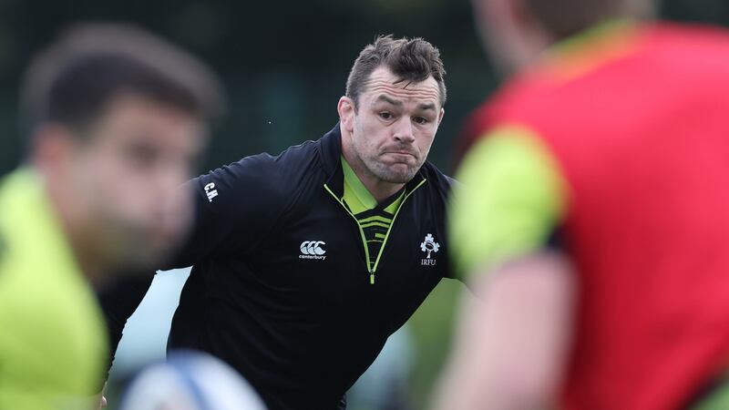 Cian Healy will win his 100th cap in Saturday’s Six Nations match against France in Paris. Photograph: Billy Stickland/Inpho