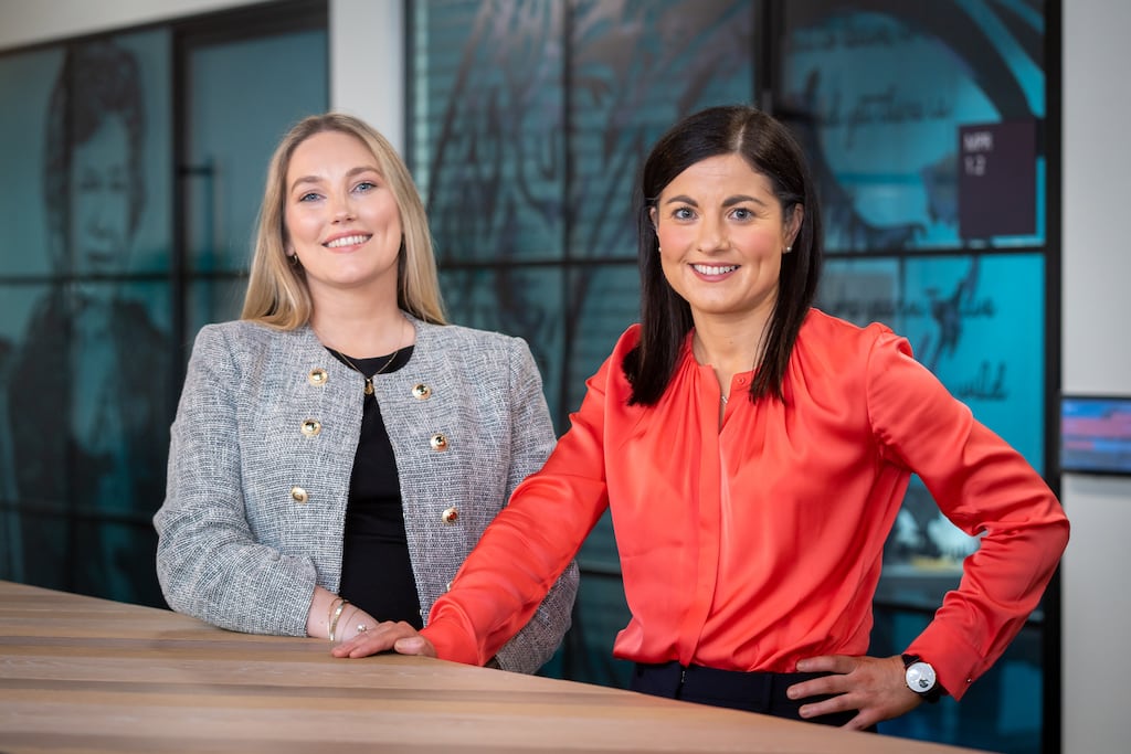 Deloitte's sustainability team includes ESG reporting and assurance lead, Hollie Keating, and ESG data and technology lead, Orla Dunbar