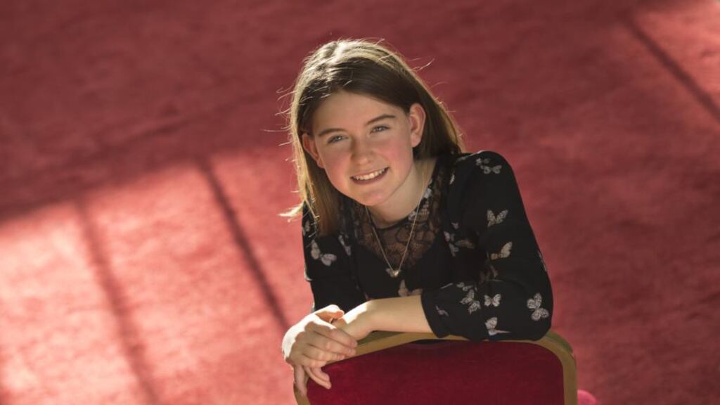 Niamh Scanlon: one of her apps won her a CoderDojo Coolest Projects award in 2014 and recognition at the 2015 Eir Junior Spider awards. Photograph: Dara Mac Dónaill