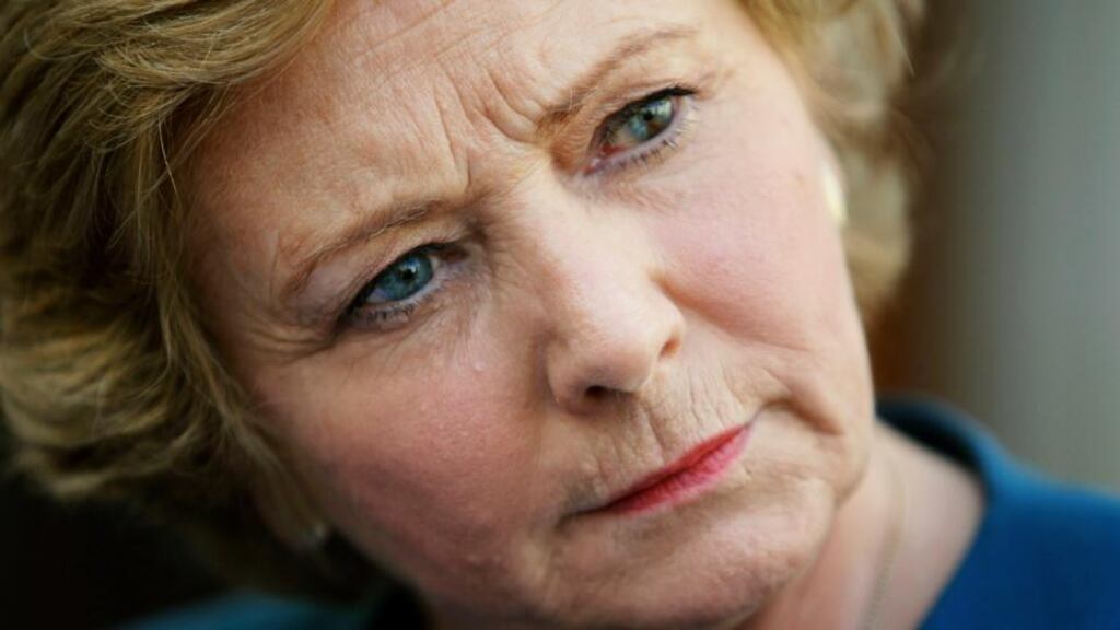 In her first address to the House in her new portfolio, Minister for Justice Frances Fitzgerald said the Guerin report raised fundamental issues about Garda management and oversight . Photograph: Brian Lawless/PA Wire