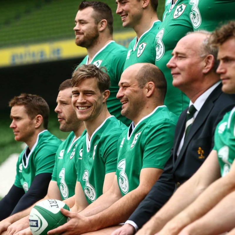 Trimble regrets he did not sing Amhrán na bhFiann as an Ireland player. Photograph: Billy Stickland/Inpho