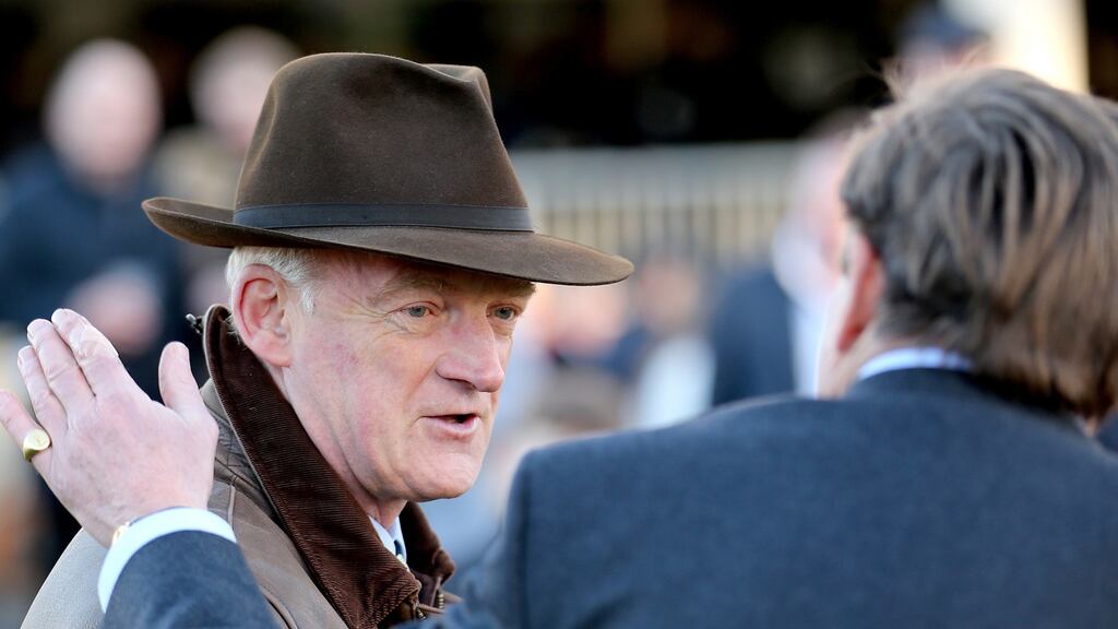 Willie Mullins picked up another hat-trick of wins at Limerick on Thursday. Photo: Crispin Rodwell/Inpho