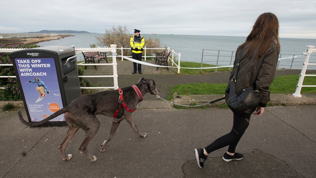 The scene of the crime on December 24th, 2017, at  Dún Laoghaire, Co Dublin, where  Stephanie Ng was assaulted. File photograph: Dave Meehan