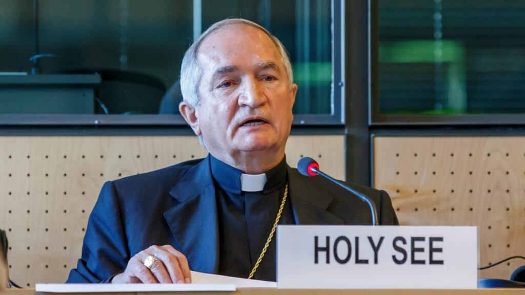 Archbishop Silvano Tomasi: Accused the Government of “mishandling” money paid to Magdalene laundries victims. Photograph: EPA/Salvatore Di Nolfi