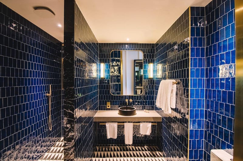 Bathroom. Photograph: Jason Ennis/Press Up