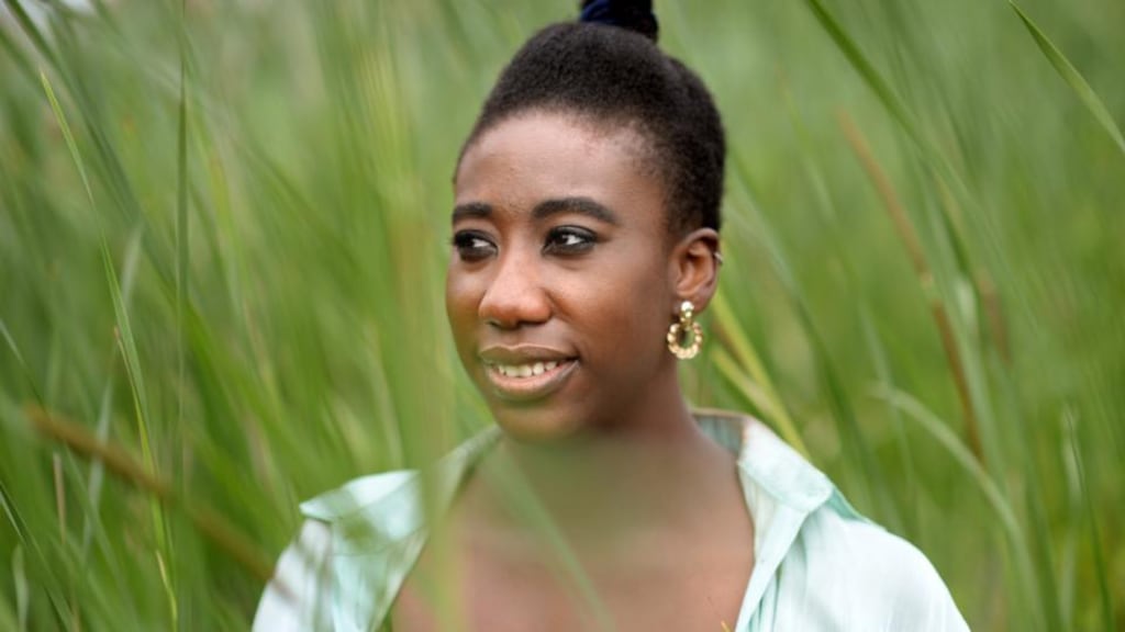 Ola Majekodunmi: ‘I cannot imagine my life now without Irish’. Photograph: Dara Mac Dónaill/The Irish Times