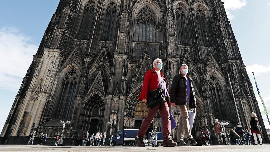 The cathedral in Cologne, Germany. Photograph: Martin Meissner/AP