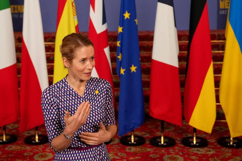 EU foreign policy chief Kaja Kallas. Photograph: Carlos Jasso/Pool/AFP via Getty