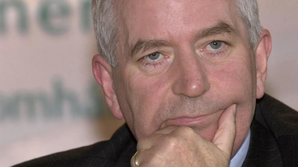 Former minister for finance  Charlie McCreevy: increased the exemption to 10 years before papers could be accessed . Photograph Brenda Fitzsimons