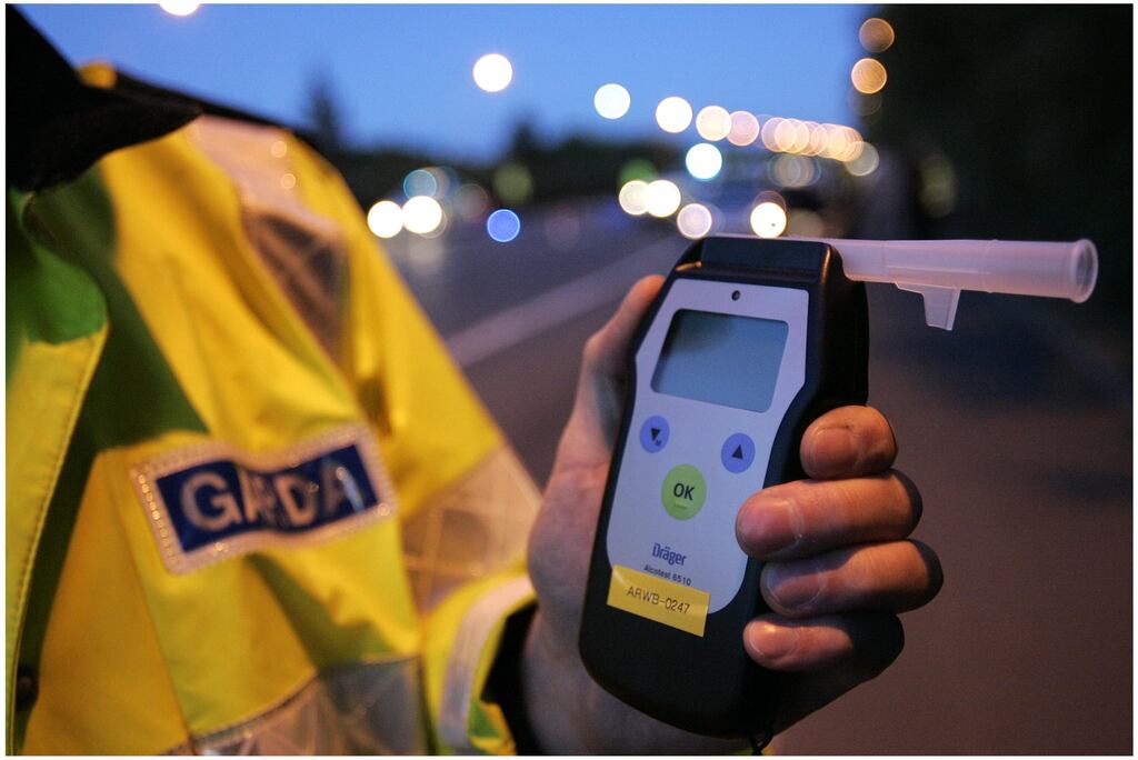 Gardaí became suspicious that the man was under the influence of alcohol. Photographer: Dara Mac Dónaill