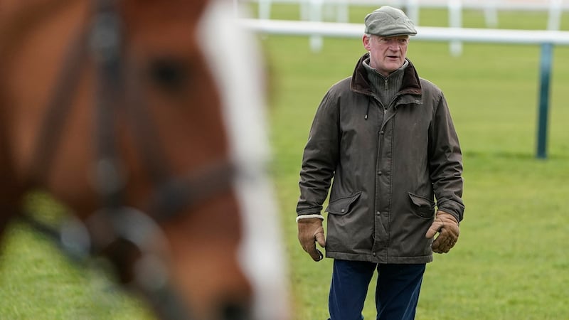 Willie Mullins is an odds-on favourite to be leading trainer at the Festival. Photograph: Alan Crowhurst/Getty