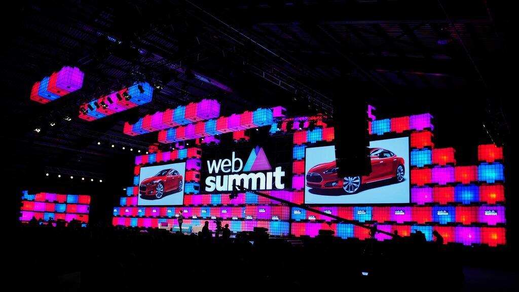 The main stage of the Web Summit this year: an event fantastic and frustrating in equal measure