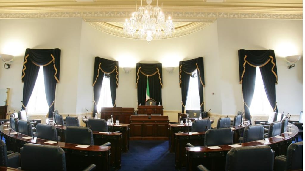 The working group on Seanad reform chaired by the former leader of the House and current Chancellor of the National University of Ireland, Maurice Manning, has recommended that work begin immediately on legislation to give effect to the recommendations. Photograph: Alan Betson/The Irish Times