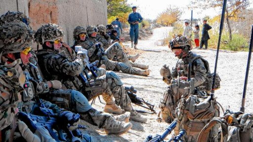 The Royal Dragoon Guards on tour in Helmand province in Afghanistan