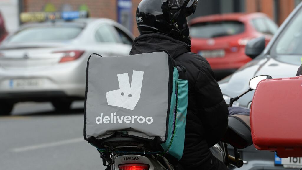 Deliveroo is planning a major expansion in Ireland. Photograph: Alan Betson / The Irish Times