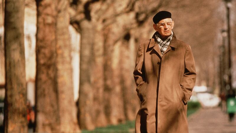 Samuel Beckett pictured in Paris in April, 1984. 1984. Photograph: Getty Images