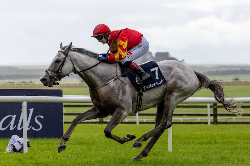 Colin Keane onboard White Birch comes home to win the Tattersall’s Irish 1000 Guineas at the Curragh in May. Photograph: Morgan Treacy/Inpho