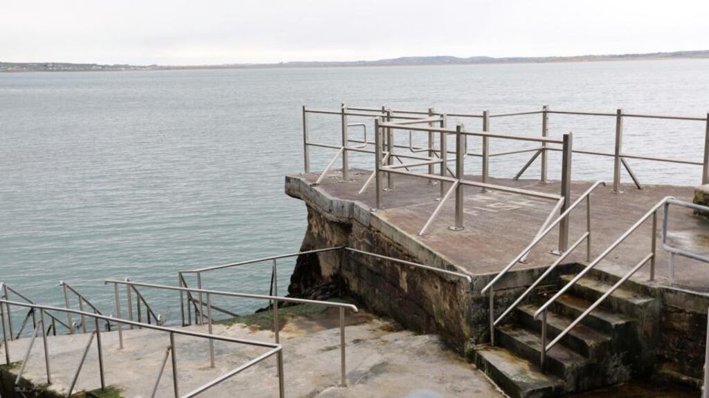 Guillamene swimming cove, Tramore, Co.Waterford. Photograph: Mary Browne.