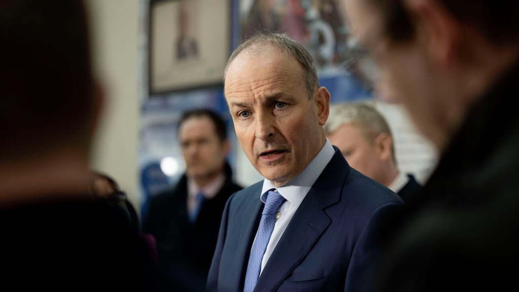 Micheál Martin said he would like to explore the development of ‘newer mechanisms to facilitate the two-way exchange between our two countries that are legal’. Photograph: Alan Betson