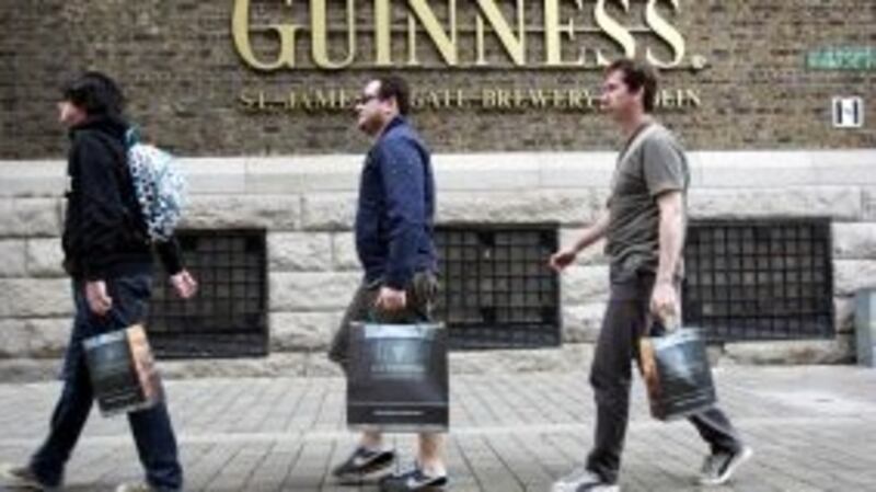 The latest CSO figures show UK visitors spent €33 million more between January and March 2016 than during the same period in 2015