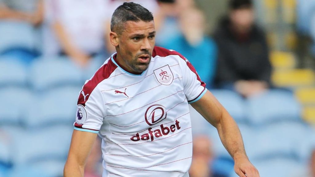 Jon Walters has struggled for game time at Burnley and underwent keyhole surgery to address a cartilage problem. Photograph: Richard Sellers/PA Wire